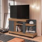 Rack para TV até 42 Polegadas 120cm 1 Porta e 6 Canadá