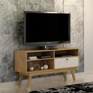 Rack para TV Até 50 Polegadas 1 Porta Houston Valdemoveis