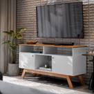 Rack para TV até 50 Polegadas com 2 Portas Amsterdã