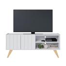 Rack para TV até 50" Space Moov Branco Fosco