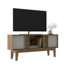 Rack para TV até 60 Polegadas 2 Portas Ripado RK2200 Marrom Decibal