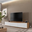 Rack para TV até 60 Polegadas MDF 180cm 2 Portas 1 Gaveta Eros
