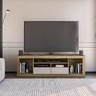 Rack para TV até 65 Polegadas 180cm 2 Gavetas Panamá