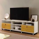 Rack para TV até 65 Polegadas 190cm Tvs de com Rodízios Genova