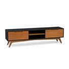 Rack para TV até 65 polegadas em Madeira e MDF Happy Artemobili