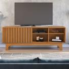 Rack para TV Até 70 Polegadas Sereno Candian 1 Porta Cinamomo - Jcm Móveis Rack para TV Até 70 Polegadas Sereno Candian 1 Porta Cinamomo - Jcm Móveis