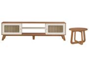 Rack para TV até 75” Artely Charlotte + Mesa