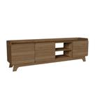 Rack para TV até 75'' com 3 Portas 200cm John - Natural