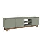 Rack para TV até 75'' com 3 Portas 200cm John - Verde