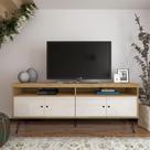 Rack para TV até 75 Polegadas 160cm Tampo Metal Liberty Marrom Rack para TV até 75 Polegadas 160cm Tampo Metal Liberty Marrom