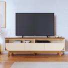 Rack para TV até 75 Polegadas 3 Gavetas com Pés Selene Madetec