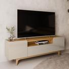 Rack para TV até 75 Polegadas 3 Portas Orlando Linea Brasil