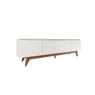 Rack para TV até 75 Polegadas Flynt Off White e Natural 184 cm Rack para TV até 75 Polegadas Flynt Off White e Natural 184 cm