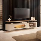 Rack para TV até 85 Polegadas com LED 2 Portas Ária HB Móveis