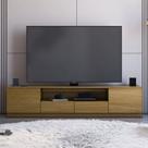 Rack para TV até 85 Polegadas MDF 200cm 2 Portas 2 Gavetas Liz YesCasa