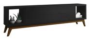 Rack para TV Delux 2.2 Preto - MoveisAqui