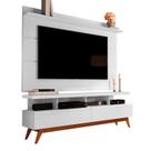 Rack para TV Vivare Wood 1.6 Branco Acetinado - Germai Móveis