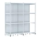 Rack Parede 202 Fit 60 Ate 2 Metros Branco 8 Bandeja Pe Branco