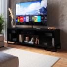 Rack Paricel 2 PT Preto 183 cm Rack Paricel 2 PT Preto 183 cm