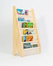 Rack Porta Livros Infantil, Livreiro Montessoriano Tightbook Cru