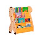 Rack Porta Livros Infantil, Standbook Montessoriano Safari Rack Porta Livros Infantil, Standbook Montessoriano Safari