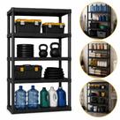 Rack prateleira modular de chao estante organizadora estoque reforcada 4 andares armario multiuso dispensa mercearia lav