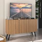 Rack Retrô para TV até 32 Polegadas com 3 Portas Multimóveis MP1067