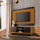 Rack Ripado 2 Portas com Painel para Tv até 60 Polegadas Grécia 160cm