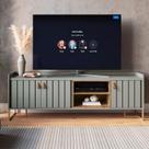 Rack Ripado Moderno para TV até 45 Polegadas 140cm Trendy