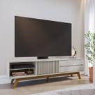 Rack Ripado para TV até 75 Pol 200x55cm Veneza Colibri