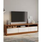 Rack Safira Com Gavetas 2,00 X 40 X 50 - Madeira Macica - Moveis De Gramado Rack Safira Com Gavetas 2,00 X 40 X 50 - Madeira Macica - Moveis De Gramado