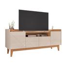 Rack Sala Adria para TV até 60 Polegadas c/ Pés de Madeira