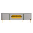 Rack Sala de Estar Led Juquehy Off White Pistache Bechara