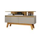 Rack Sala Rubi 1.2 para TV até 50 2 Portas Pé Madeira Macica