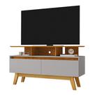 Rack Sala Rubi 1.2 para TV até 50 2 Portas Pé Madeira Maciça