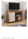 RACK SAMPA Este rack é a opção ideal para quem tem pouco espaço em casa, pois tem sua estrutura extremamente funcional, otimizando a organização e arm