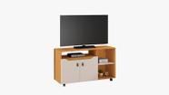 Rack seleto para tv 49 2 portas e prateleiras 1,21m Rack seleto para tv 49 2 portas e prateleiras 1,21m