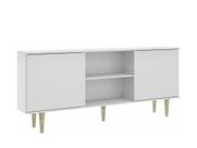 Rack Siena com pé palito para tv até 40 polegadas branco
