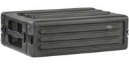 Rack SKB Roto-Molded 3U Shallow 1SKB-R3S com tampas impermeáveis