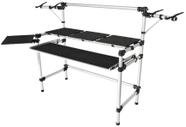 Rack Studio de Produtores e DJs Titanium RS245 / Acomoda Teclado, Monitores de Referencia, Mesa de Som, Interface de Audio...
