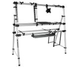 Rack Studio Multimidia Titanium RYM150 para Teclado 7/8, desktop com monitor lcd, mesa de som, perifericos, caixas monitor de referencia