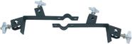 Rack suporte Percussão Bloco Cowbell meia lua 4 Hastes clamp