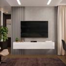 Rack suspenso future 1,80m cool home branco