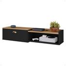 Rack Suspenso Multifuncional Home Parede 1.20 Estante TV 42" Bancada Flutuante México 1 Porta Nicho Sala Quarto Rack Suspenso Multifuncional Home Parede 1.20 Estante TV 42" Bancada Flutuante México 1 Porta Nicho Sala Quarto