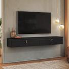 Rack Suspenso para TV até 50 Polegadas 160cm Pata Tvs Line