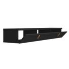 Rack Suspenso para TV até 55 Polegadas Line 2 Portas Preto 160 cm