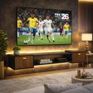 Rack suspenso para TV ate 75 com nicho 1.80 leão