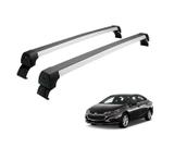 Rack Teto Alumínio Prata Cruze Sedan (2017 Em Diante) Rack Teto Alumínio Prata Cruze Sedan (2017 Em Diante)