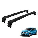 Rack Teto Alumínio Preto Sandero (a Partir 2015)