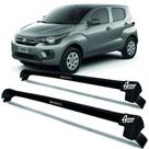 Rack Teto Aluminio Prime Fiat Mobi 4 Portas 16/ 25 PTO PR160